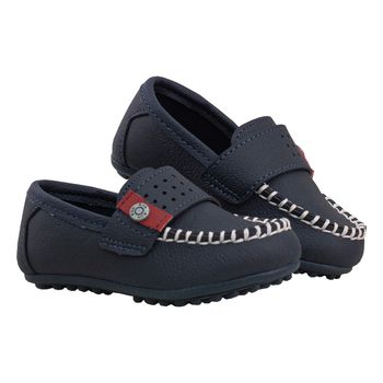 Sapatilha-Marinho-e-Vermelho-Kids-Costura-Aparente-|-Klin-Tamanho--20---Cor--MARINHO-0